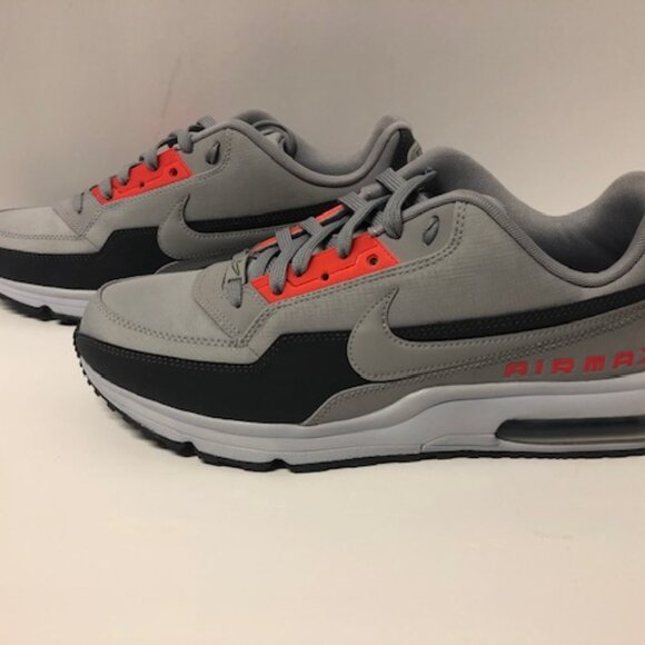Mens NIKE AIR MAX LTD 3 Prm 695484 003 Wolf Grey/Wolf Grey/Bright Crimson - Picture 4 of 12